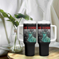 No Kings Tumbler With Handle Statue of Liberty Selfie Freedom - Wonder Print Shop