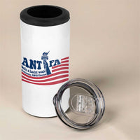 Antifa Fascism Patriotic 4 in 1 Can Cooler Tumbler Antifascist Statue of Liberty - Wonder Print Shop