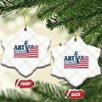 Antifa Fascism Patriotic Ceramic Ornament Antifascist Statue of Liberty - Wonder Print Shop