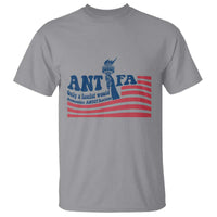 Antifa Fascism Patriotic T Shirt Antifascist Statue of Liberty - Wonder Print Shop