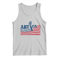 Antifa Fascism Patriotic Tank Top Antifascist Statue of Liberty - Wonder Print Shop
