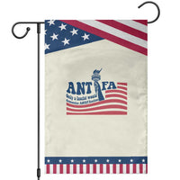 Antifa Fascism Patriotic Garden Flag Antifascist Statue of Liberty