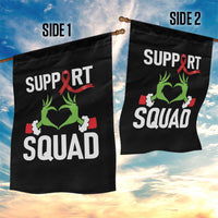 Red Ribbon AIDS Awareness Garden Flag Elf Hand Christmas HIV Support - Wonder Print Shop