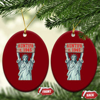 Antifa Fascism Ceramic Ornament Statue of Liberty Anti Fascism Patriotic - Wonder Print Shop