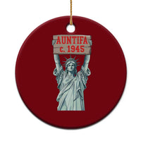 Antifa Fascism Ceramic Ornament Statue of Liberty Anti Fascism Patriotic - Wonder Print Shop