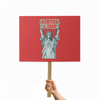Antifa Fascism Protest Sign Statue of Liberty Anti Fascism Patriotic - Wonder Print Shop