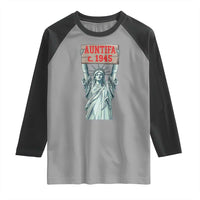 Antifa Fascism Raglan Shirt Statue of Liberty Anti Fascism Patriotic - Wonder Print Shop