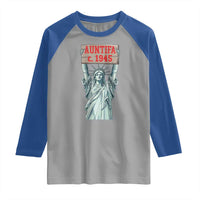 Antifa Fascism Raglan Shirt Statue of Liberty Anti Fascism Patriotic - Wonder Print Shop