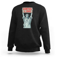 Antifa Fascism Sweatshirt Statue of Liberty Anti Fascism Patriotic - Wonder Print Shop