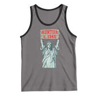 Antifa Fascism Tank Top Statue of Liberty Anti Fascism Patriotic - Wonder Print Shop