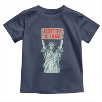 Antifa Fascism Toddler T Shirt Statue of Liberty Anti Fascism Patriotic - Wonder Print Shop