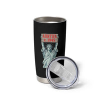 Antifa Fascism Tumbler Cup Statue of Liberty Anti Fascism Patriotic - Wonder Print Shop