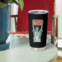 Antifa Fascism Tumbler Cup Statue of Liberty Anti Fascism Patriotic - Wonder Print Shop