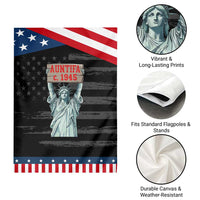 Antifa Fascism Garden Flag Statue of Liberty Anti Fascism Patriotic
