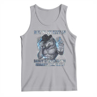 Not Now Kitten Daddy Increasing Shareholder Value Tank Top Funny Wolf Meme