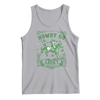 Cowboy St Patrick's Day Tank Top Howdy Go Lucky