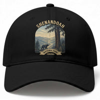 Shenandoah National Park Baseball Cap Vintage Virginia Nature Mountain Bear