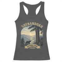 Shenandoah National Park Racerback Tank Top Vintage Virginia Nature Mountain Bear