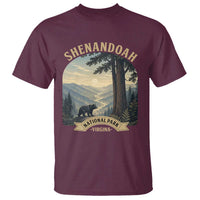 Shenandoah National Park T Shirt Vintage Virginia Nature Mountain Bear