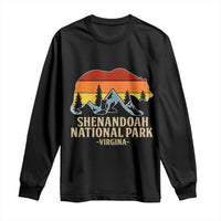 Shenandoah National Park Long Sleeve Shirt Vintage Virginia Mountains Bear