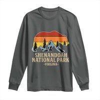 Shenandoah National Park Long Sleeve Shirt Vintage Virginia Mountains Bear