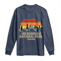 Shenandoah National Park Long Sleeve Shirt Vintage Virginia Mountains Bear