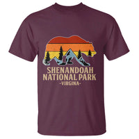 Shenandoah National Park T Shirt Vintage Virginia Mountains Bear