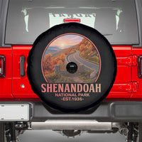 Shenandoah National Park Spare Tire Cover Vintage Virginia Mountain Landscape