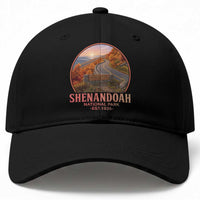 Shenandoah National Park Baseball Cap Vintage Virginia Mountain Landscape