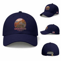 Shenandoah National Park Baseball Cap Vintage Virginia Mountain Landscape