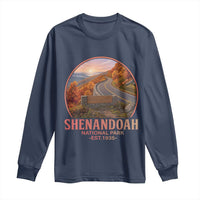 Shenandoah National Park Long Sleeve Shirt Vintage Virginia Mountain Landscape