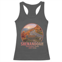 Shenandoah National Park Racerback Tank Top Vintage Virginia Mountain Landscape