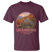 Shenandoah National Park T Shirt Vintage Virginia Mountain Landscape