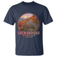 Shenandoah National Park T Shirt Vintage Virginia Mountain Landscape