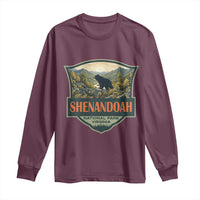 Shenandoah National Park Long Sleeve Shirt Virginia Black Bear Mountain