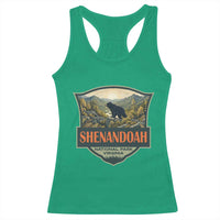 Shenandoah National Park Racerback Tank Top Virginia Black Bear Mountain