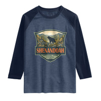 Shenandoah National Park Raglan Shirt Virginia Black Bear Mountain