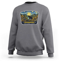 Shenandoah National Park Sweatshirt Starry Night Virginia Bear Mountain