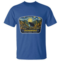 Shenandoah National Park T Shirt Starry Night Virginia Bear Mountain