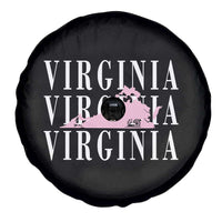 Virginia State Map Spare Tire Cover East Coast State Pride Travel Gift