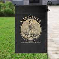 Vintage Virginia Motto Sic Semper Tyrannis Garden Flag