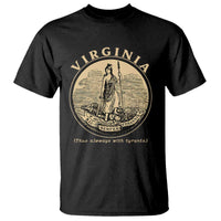 Vintage Virginia Motto Sic Semper Tyrannis T Shirt