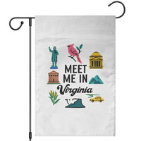 Meet Me in Virginia Garden Flag Travel Souvenir East Coast State Pride