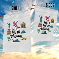 Meet Me in Virginia Garden Flag Travel Souvenir East Coast State Pride