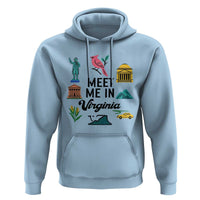 Meet Me in Virginia Hoodie Travel Souvenir East Coast State Pride
