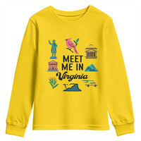 Meet Me in Virginia Youth Sweatshirt Travel Souvenir East Coast State Pride