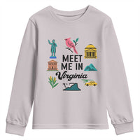 Meet Me in Virginia Youth Sweatshirt Travel Souvenir East Coast State Pride