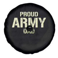 Proud Army Dad Spare Tire Cover Military Camo American Flag Father's Day