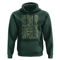 Husband Daddy Protector Hero Veteran Hoodie Father's Day American Flag Camouflage