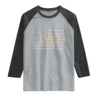 Dad Est 2026 Raglan Shirt Promoted to Daddy New Dad